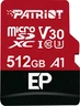 Patriot EP R90 microSDXC 512GB Kit, UHS-I U3, A1, Class 10
