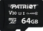 Patriot VX Series R90/W80 microSDXC 64GB, UHS-I U3,...