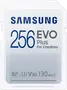 Samsung EVO Plus for Creators R130 SDXC 256GB, UHS-I U3, Class 10
