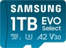 Samsung EVO Select R160 microSDXC 1TB Kit, UHS-I U3,...