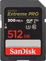 SanDisk Extreme PRO R300/W260 SDXC 512GB, UHS-II U3, Class 10