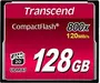 Transcend 800x R120/W60 CompactFlash Card 128GB