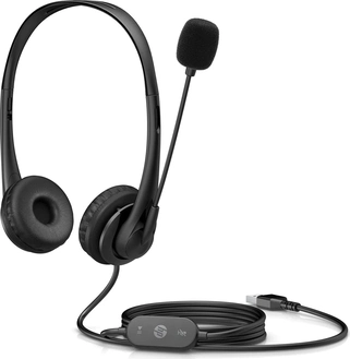 HP stereo USB Headset G2