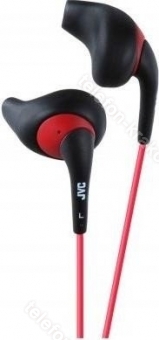 JVC Gumy Sport HA-EN10 czarny/czerwony