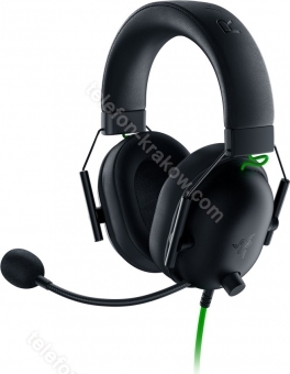Razer BlackShark V2 X czarny/zielony