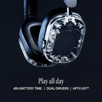 defunc Mondo Over-Ear Headphones przeźroczysty