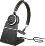Jabra Evolve 65 SE Mono UC w tym stacja ładująca